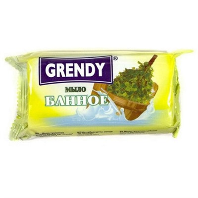 Туалетное мыло Grendy (Гренди) Банное, 100 г