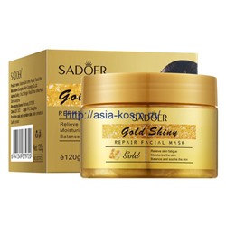 Несмываемая ночная маска Sadoer с 24К золотом - антивозрастная(79720)