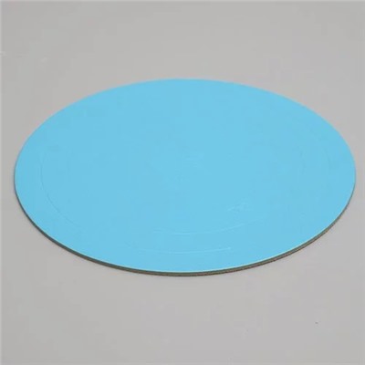Подложка усиленная голубая/золото (толщина 3,2 мм) 280мм