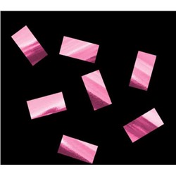 Конфетти металлизированное 10 х 20 мм (розовое (фуксия))