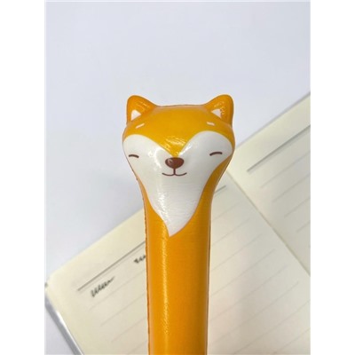 Ручка-сквиш "Smart fox", orange