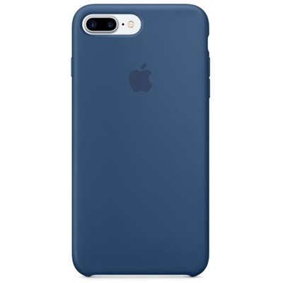 Силиконовый чехол для Айфон 7/8 Plus -Глубокий синий (Ocean Blue)