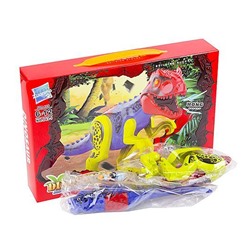 Конструктор детский динозавр с озвучкой для детей возрастом от 6 до 12 лет