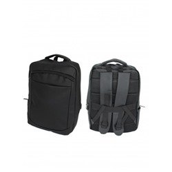Рюкзак BGL-723 текстиль,   (USB-заряд)  1отд+д/ноут,  3внеш, 3внут/карм. черный 262110