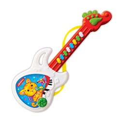 Музыкальная игрушка ДЕТ Азбукварик 2576В Веселая Гитара