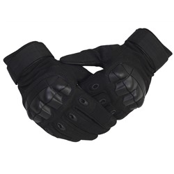 Черные тактические перчатки, - усовершенствованная модель тактических перчаток этого года. Даже классику можно сделать немного лучше. 100% защита руки по еще более низкой цене от Военпро! (A6) №10