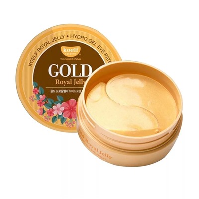 Гелевые патчи для глаз Koelf Hydro Gel Gold and Royal Jelly Eye Patch 60шт