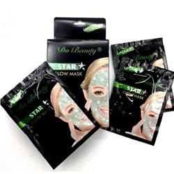 Маска для лица Do Beauty Star Glow Mask Oil Control зеленая 10 шт оптом