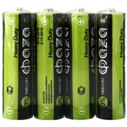 Батарейки Фаzа (Фаза) AA, 1,5V, R6, 4 шт