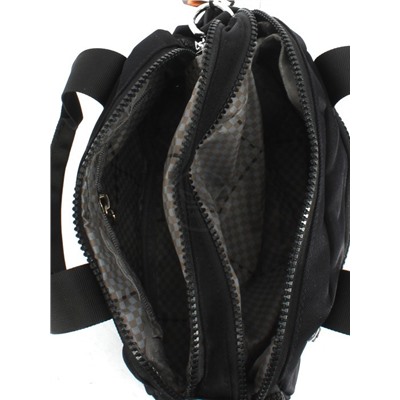 Сумка женская текстиль CF-0433,  2отд,  плечевой ремень,  черный 252668