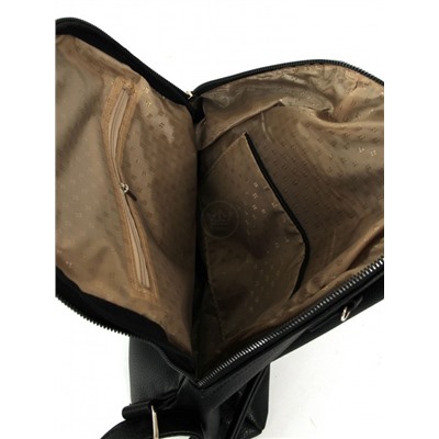 Рюкзак жен искусственная кожа ADEL-264/1в (change),  1отдел,  черный флотер 254230