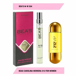 BEA'S № 554 CAROLINA HERRERA VIP 212 FOR WOMEN 10 ml