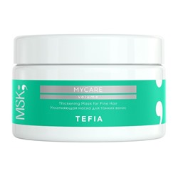 Уплотняющая маска для тонких волос Thickening Mask for Fine Hair, TEFIA Mycare, 250 мл