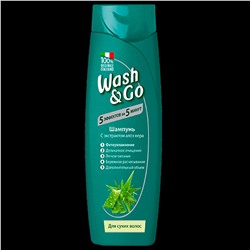 Шампунь Wash&Go для Сухих волос с Алоэ Вера, 200 мл