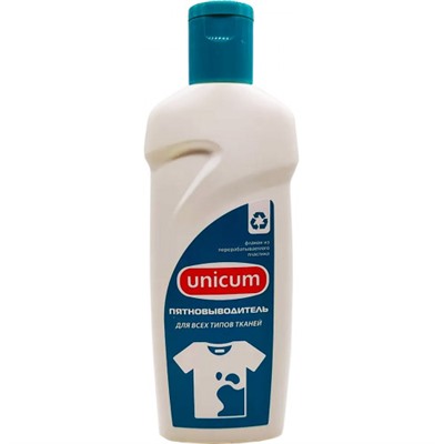 Пятновыводитель для всех типов тканей Unicum (Уникум), 380 мл