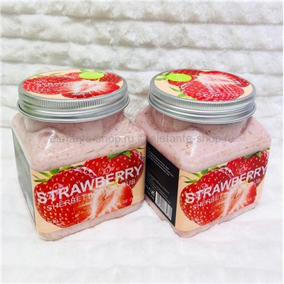 Скраб для тела Wokali Strawberry Sherbet Body Scrub 350 ml (28)