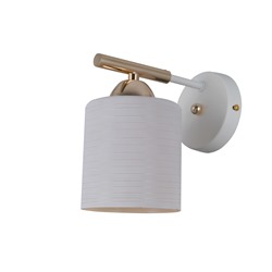 Настенный светильник Escada 1124/1A E27*40W French gold/White