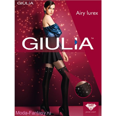Фантазийные колготки Giulia AIRY LUREX 01