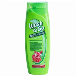 Шампунь Wash&Go для Окрашенных волос с Гранатом , 200 мл