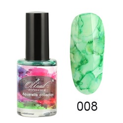 Акварельный гель OU Nail Aquarelle collection арт. 008