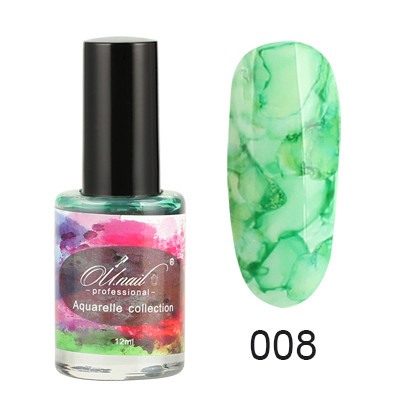 Акварельный гель OU Nail Aquarelle collection арт. 008