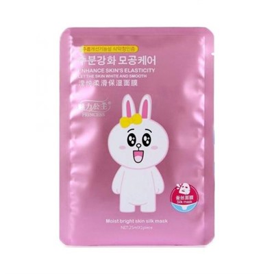 Маска для лица Princess Moist Bright Skin Silk Mask Bunny 25 мл оптом