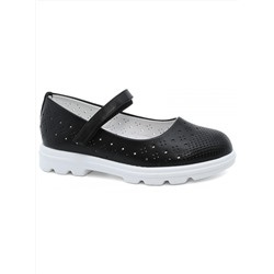 Туфли для девочки школьные Мифёр 2229J-1 черный (30-37)