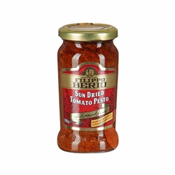 Соус Песто с томатами FILIPPO BERIO 190 гр ст/б 1/6 Италия - Соусы Retail