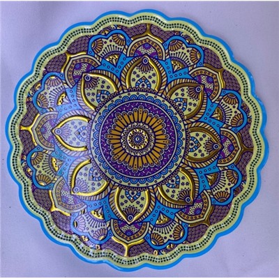 Подставка керамическая 16 см "Марракеш" синяя