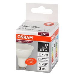 Лампа светодиодная OSRAM LED Value PAR16, 800лм, 10Вт (замена 75Вт), 4000К