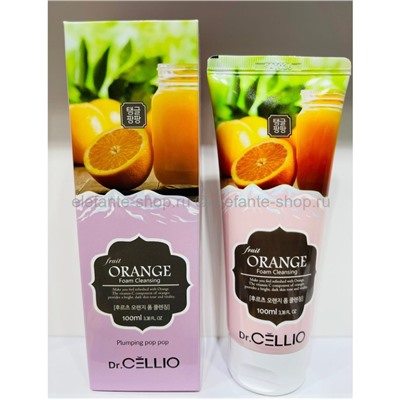 Пенка для умывания Dr. CELLIO Fruit Orange Foam Cleansing 100ml (125)