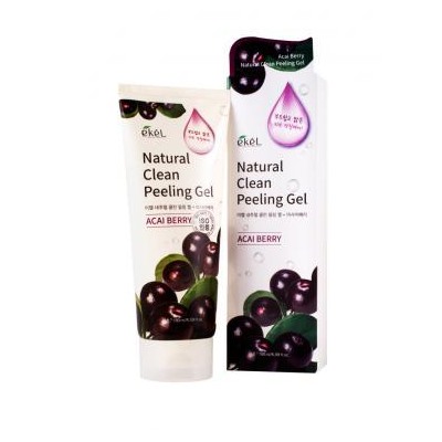 Ekel Acai Berry Natural Clean Peeling Gel                                                  Пилинг-скатка с экстрактом ягод асаи