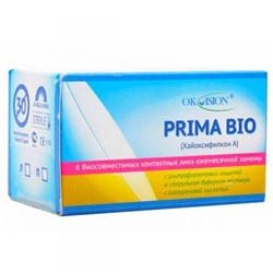 OKVision Prima Bio (6 шт.)  (биосовместимые линзы с гиалуроном натрия)"