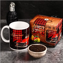 Подарочный набор «Лучшему из лучших»: чай чёрный «тропики» 50 г., кружка 300 мл.