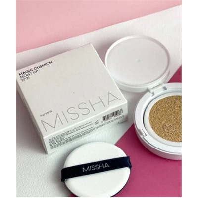 MISSHA/ Тональный увлажняющий кушон MISSHA Magic Cushion Moist Up (SPF50+/PA+++) тон 21.