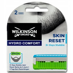 Кассеты для бритвы Schick (Wilkinson Sword) HYDRO Comfort Skin Reset (3 лезвия) (2шт)