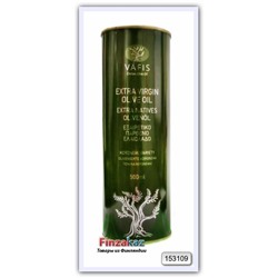 Оливковое масло первого отжима Vafis Extra Virgin Olive Oil 500 мл (ж\б)