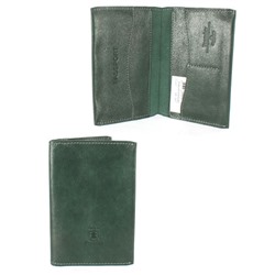 Обложка для паспорта Premier-О-89 натуральная кожа зеленый крек (75)  249088