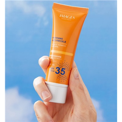 Солнцезащитный крем для лица SPF 35 предотвращающий появление веснушек, IMAGES Sunscreen , 40 мл.