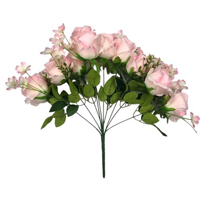 Букет цветов Розы нежно розового цвета, 45см