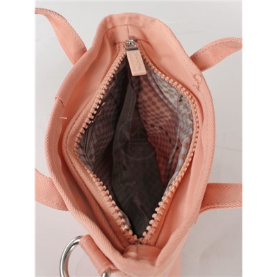Сумка женская текстиль CF-0428,  1отд,  плечевой ремень,  розовый 261327