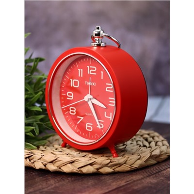 Часы-будильник «Loft», red (15х12 см)