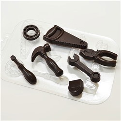 Форма для шоколада «Инструменты»