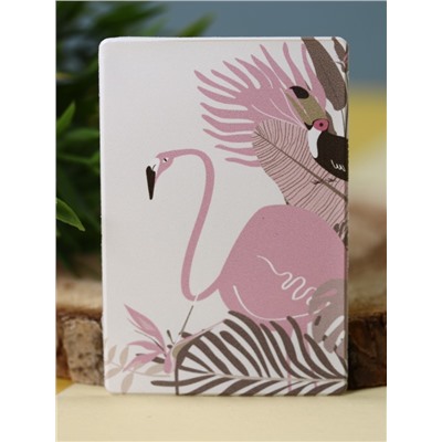 Держатель для карт «Tropical flamingo» (6,5 х 9,5 см)