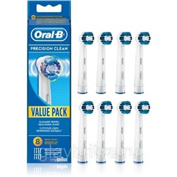 Насадка для электрической зубной щетки Oral-B BRAUN Precision Clean, 8 шт.