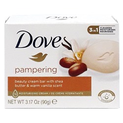 Крем-мыло Dove (Дав) Pampering (Масло ши и пряная ваниль), 90 г