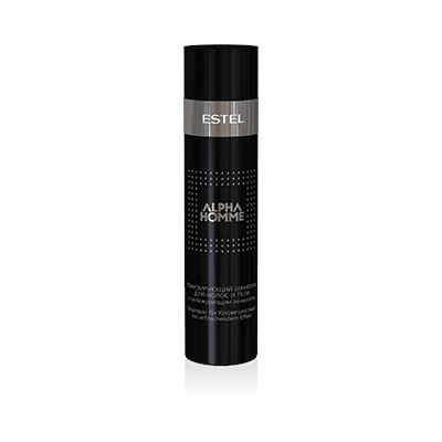 AH.6 Тонизирующий шампунь для волос с охлаждающим эффектом ESTEL ALPHA HOMME, 250 мл