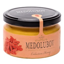Крем-мёд Медолюбов с ягодами годжи