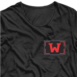 Надежная наклейка-термотрансфер на футболку "W", - символ группы Вагнера  (5,7x8,5 см) №94