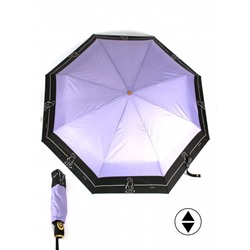 Зонт женский ТриСлона-L 3842 A,  R=58см,  суперавт;  8спиц,  3слож,  набивной,  "Эпонж",  сирень 262003